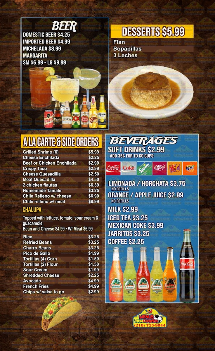 La Hacienda De Jalisco Menu - Image 5